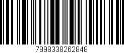Código de barras (EAN, GTIN, SKU, ISBN): '7898338262848'