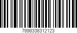 Código de barras (EAN, GTIN, SKU, ISBN): '7898338312123'