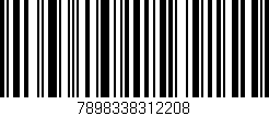 Código de barras (EAN, GTIN, SKU, ISBN): '7898338312208'
