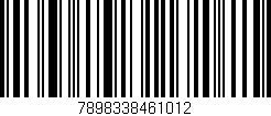 Código de barras (EAN, GTIN, SKU, ISBN): '7898338461012'