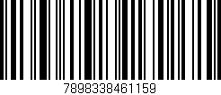 Código de barras (EAN, GTIN, SKU, ISBN): '7898338461159'