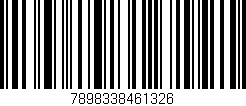 Código de barras (EAN, GTIN, SKU, ISBN): '7898338461326'