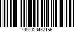 Código de barras (EAN, GTIN, SKU, ISBN): '7898338462156'
