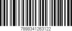 Código de barras (EAN, GTIN, SKU, ISBN): '7898341263122'