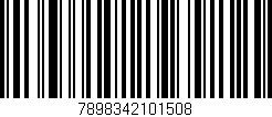 Código de barras (EAN, GTIN, SKU, ISBN): '7898342101508'