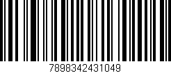 Código de barras (EAN, GTIN, SKU, ISBN): '7898342431049'