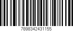 Código de barras (EAN, GTIN, SKU, ISBN): '7898342431155'