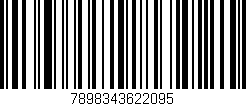 Código de barras (EAN, GTIN, SKU, ISBN): '7898343622095'