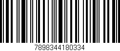 Código de barras (EAN, GTIN, SKU, ISBN): '7898344180334'