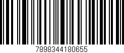 Código de barras (EAN, GTIN, SKU, ISBN): '7898344180655'