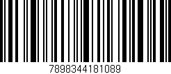Código de barras (EAN, GTIN, SKU, ISBN): '7898344181089'