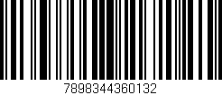 Código de barras (EAN, GTIN, SKU, ISBN): '7898344360132'