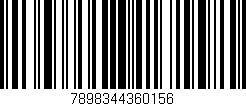 Código de barras (EAN, GTIN, SKU, ISBN): '7898344360156'
