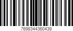 Código de barras (EAN, GTIN, SKU, ISBN): '7898344360439'