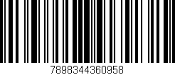 Código de barras (EAN, GTIN, SKU, ISBN): '7898344360958'