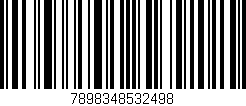 Código de barras (EAN, GTIN, SKU, ISBN): '7898348532498'