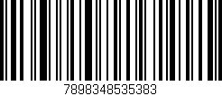Código de barras (EAN, GTIN, SKU, ISBN): '7898348535383'