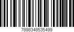 Código de barras (EAN, GTIN, SKU, ISBN): '7898348535499'