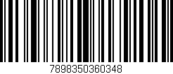 Código de barras (EAN, GTIN, SKU, ISBN): '7898350360348'
