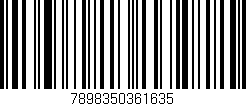 Código de barras (EAN, GTIN, SKU, ISBN): '7898350361635'