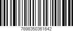 Código de barras (EAN, GTIN, SKU, ISBN): '7898350361642'