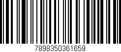 Código de barras (EAN, GTIN, SKU, ISBN): '7898350361659'