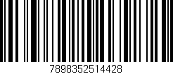 Código de barras (EAN, GTIN, SKU, ISBN): '7898352514428'