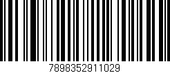 Código de barras (EAN, GTIN, SKU, ISBN): '7898352911029'