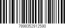 Código de barras (EAN, GTIN, SKU, ISBN): '7898352912590'