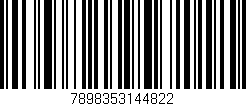 Código de barras (EAN, GTIN, SKU, ISBN): '7898353144822'