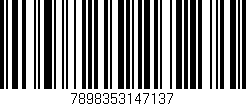 Código de barras (EAN, GTIN, SKU, ISBN): '7898353147137'