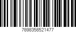 Código de barras (EAN, GTIN, SKU, ISBN): '7898356521477'