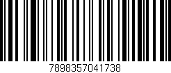 Código de barras (EAN, GTIN, SKU, ISBN): '7898357041738'