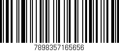 Código de barras (EAN, GTIN, SKU, ISBN): '7898357165656'
