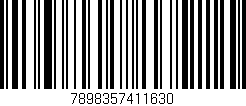 Código de barras (EAN, GTIN, SKU, ISBN): '7898357411630'
