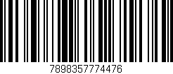 Código de barras (EAN, GTIN, SKU, ISBN): '7898357774476'