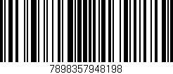 Código de barras (EAN, GTIN, SKU, ISBN): '7898357948198'