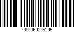 Código de barras (EAN, GTIN, SKU, ISBN): '7898360235285'