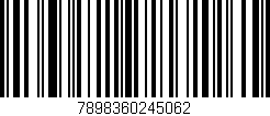 Código de barras (EAN, GTIN, SKU, ISBN): '7898360245062'