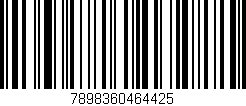 Código de barras (EAN, GTIN, SKU, ISBN): '7898360464425'
