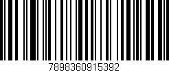 Código de barras (EAN, GTIN, SKU, ISBN): '7898360915392'
