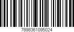 Código de barras (EAN, GTIN, SKU, ISBN): '7898361095024'