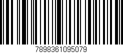Código de barras (EAN, GTIN, SKU, ISBN): '7898361095079'
