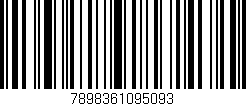 Código de barras (EAN, GTIN, SKU, ISBN): '7898361095093'