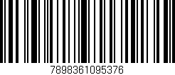 Código de barras (EAN, GTIN, SKU, ISBN): '7898361095376'