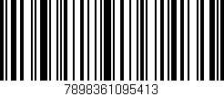 Código de barras (EAN, GTIN, SKU, ISBN): '7898361095413'
