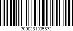Código de barras (EAN, GTIN, SKU, ISBN): '7898361095673'