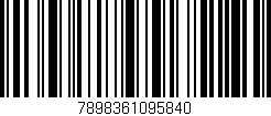 Código de barras (EAN, GTIN, SKU, ISBN): '7898361095840'