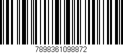 Código de barras (EAN, GTIN, SKU, ISBN): '7898361098872'