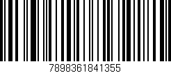 Código de barras (EAN, GTIN, SKU, ISBN): '7898361841355'